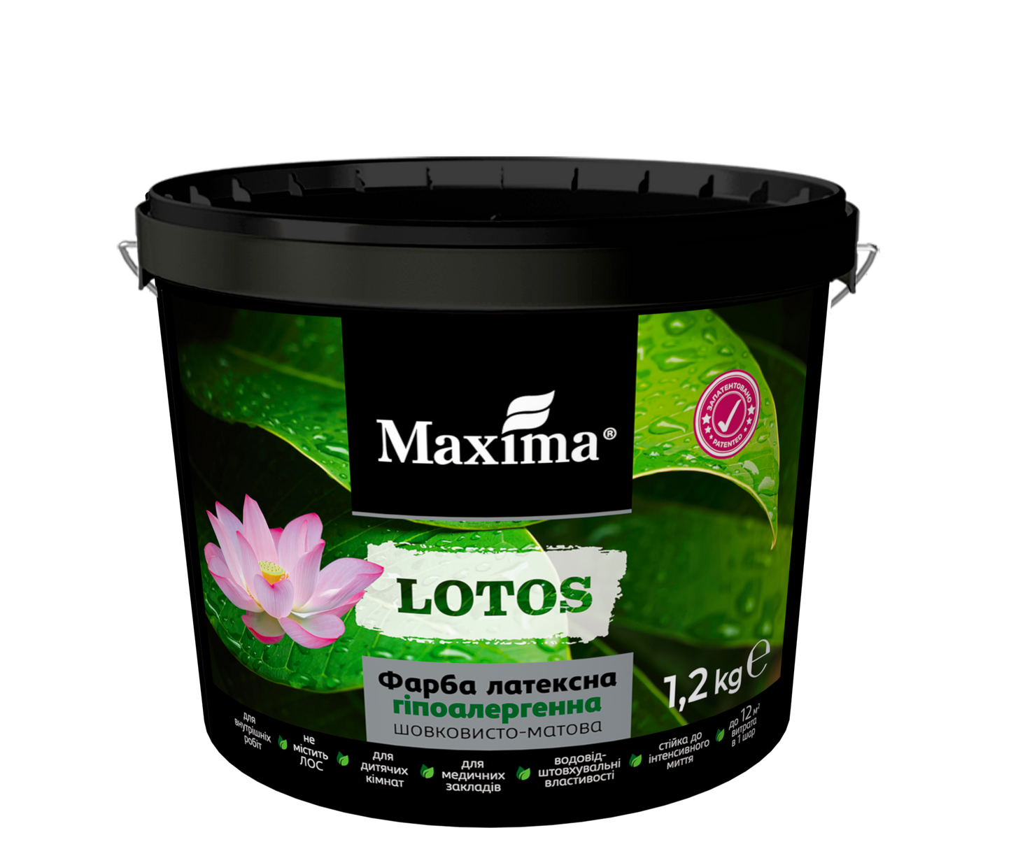 Lotos Maxima Decor – Hypoallergene Latexfarbe