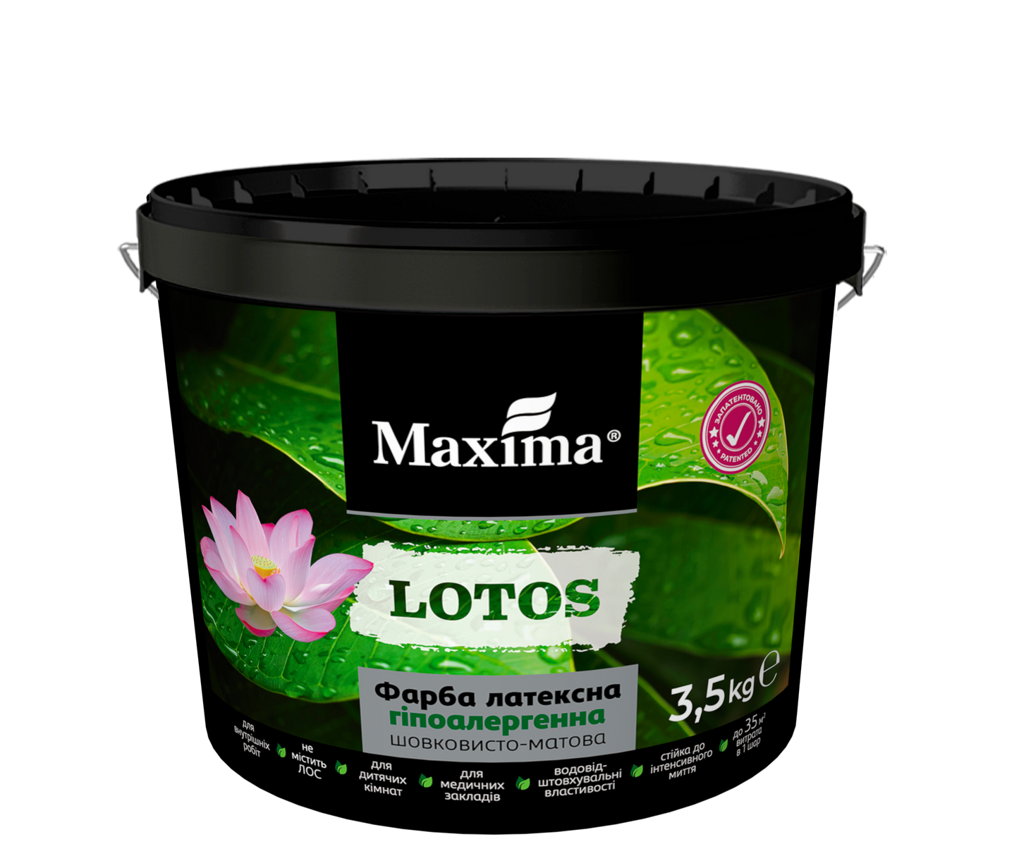 Lotos Maxima Decor - Hipoalergiczna Farba Lateksowa